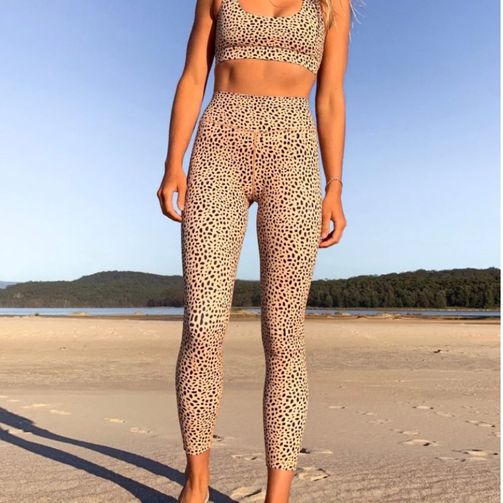 Kavala Collective Cheetah Leggings - Size Medium, M legging